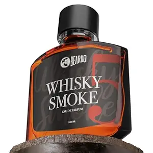 beardo whisky smoke eau de parfum men spicy, woody oudh perfume for men long lasting, date night fragrance body spray for men, 100ml