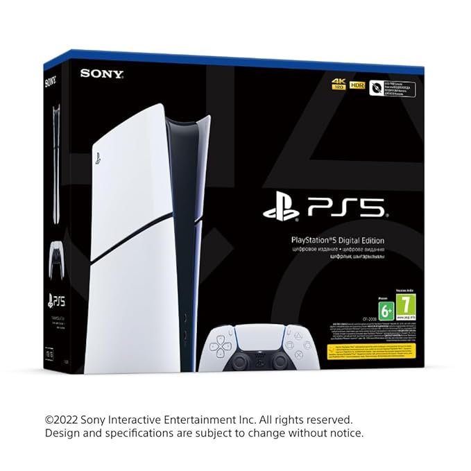sony playstation®5 digital edition (slim) console video game sony playstation®5 digital edition (slim) console video game